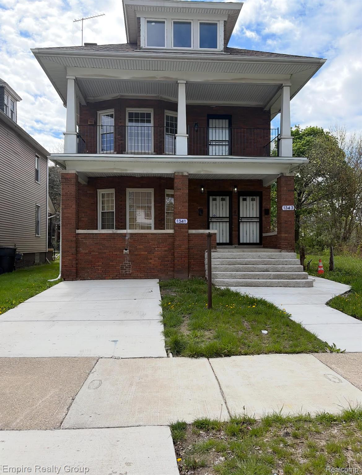 1341 & 1343, Seward, Detroit, Michigan, 48202
