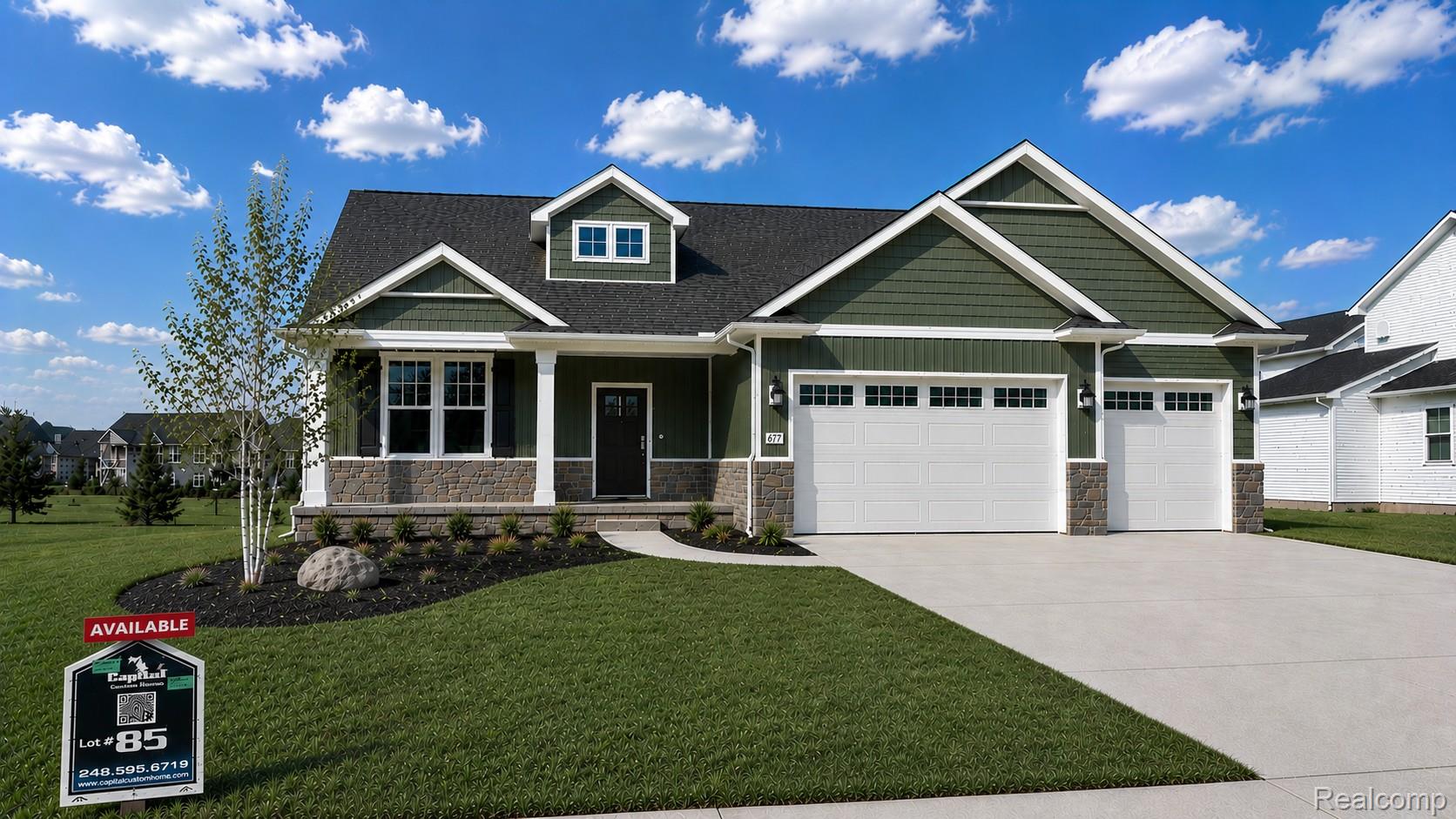 677, Round Rock  Dr, Howell, Michigan, 48843